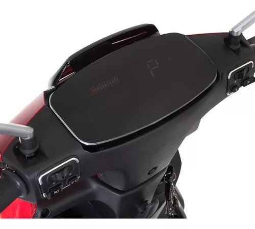 Bicicleta Elétrica Scooter WeHawk Max 3.0 Vermelha — 1000W de Potência, 2 Lugares e Sem CNH!