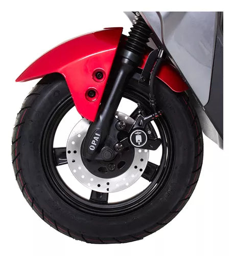 Bicicleta Elétrica Scooter WeHawk Max 3.0 Vermelha — 1000W de Potência, 2 Lugares e Sem CNH!