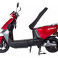 Bicicleta Elétrica Scooter WeHawk Max 3.0 Vermelha — 1000W de Potência, 2 Lugares e Sem CNH!